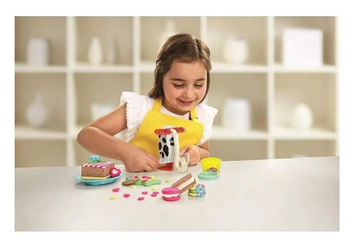  «Ігровий набір для ліплення Hasbro Play-Doh Печиво з молоком (E5471)», бренду Hasbro - фото №7 - мініатюра