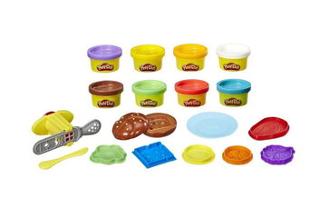  «Ігровий набір для ліплення Hasbro Play-Doh Бургер і картопля фрі (E5472)», бренду Hasbro - фото №2 - мініатюра