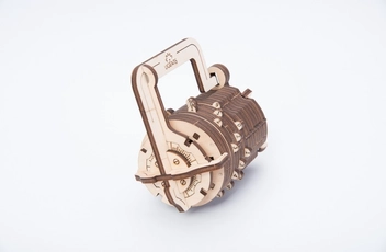  «Механический 3D пазл Ukrainian Gears Кодовый замок (70020)», бренда Ukrainian Gears / UGears - фото №4 - миниатюра