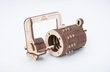  «Механический 3D пазл Ukrainian Gears Кодовый замок (70020)», бренда Ukrainian Gears / UGears - фото №6 - миниатюра