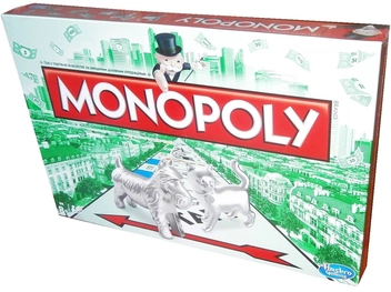  «Настольная игра Hasbro Монополия обновленная (9E75)», бренда Hasbro - фото №1 - миниатюра