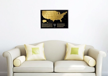  «Скретч карта 1DEA.me Travel Map of the USA Black на английском языке (USAB)», бренда 1DEA.me - фото №9 - миниатюра