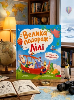 Бумажная книга «Уперед до відкриттів! Велика подорож Лілі», автор Мила Радченко - фото №3 - миниатюра
