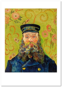 «Открытка Vincent van Gogh — The Postman (Joseph Roulin) (VG101)», бренда Artistic Card - фото №1 - миниатюра