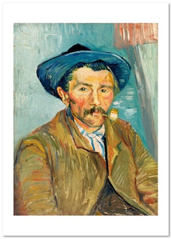  «Открытка Vincent van Gogh — The Smoker (VG104)», бренда Artistic Card - фото №1 - миниатюра