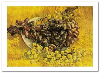  «Открытка Vincent van Gogh — Grapes (VG116)», бренда Artistic Card - фото №1 - миниатюра