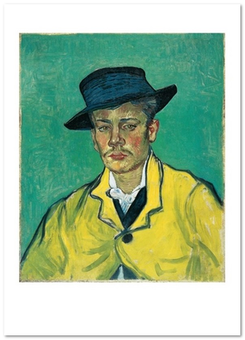  «Открытка Vincent van Gogh — Portrait d'Armand Roulin (VG119)», бренда Artistic Card - фото №1 - миниатюра