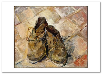 «Листівка Vincent van Gogh — Shoes (VG14)», бренду Artistic Card - фото №1 - мініатюра