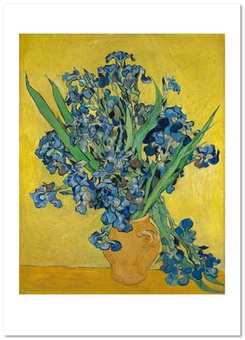 «Открытка Vincent van Gogh — Irises (VG22)», бренда Artistic Card - фото №1 - миниатюра