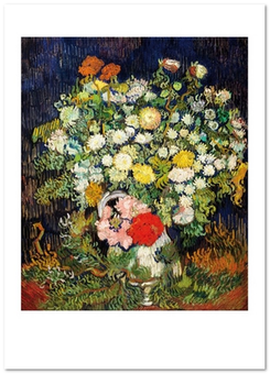 «Открытка Vincent van Gogh — Bouquet of Flowers in a Vase (VG26)», бренда Artistic Card - фото №1 - миниатюра