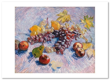 «Открытка Vincent van Gogh — Grapes, Lemons, Pears and Apples (VG33)», бренда Artistic Card - фото №1 - миниатюра