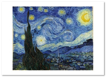 «Листівка Vincent van Gogh — Starry Night (VG46)», бренду Artistic Card - фото №1 - мініатюра