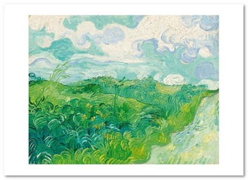 «Листівка Vincent van Gogh — Green Wheat Fields, Auvers (VG55)», бренду Artistic Card - фото №1 - мініатюра