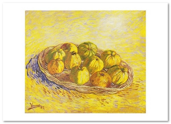  «Открытка Vincent van Gogh — Still Life, Basket of Apples (VG66)», бренда Artistic Card - фото №1 - миниатюра