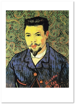 «Открытка Vincent van Gogh — Portrait of Doctor Felix Rey (VG70)», бренда Artistic Card - фото №1 - миниатюра