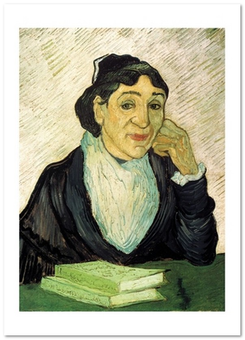 «Открытка Vincent van Gogh — Portrait of Madame Ginoux (L'Arlesienne) (VG71)», бренда Artistic Card - фото №1 - миниатюра