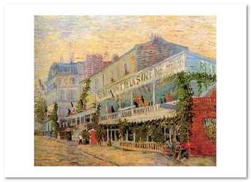  «Открытка Vincent van Gogh — Restaurant de la Sirene at Asnieres (VG74)», бренда Artistic Card - фото №1 - миниатюра