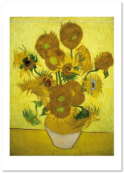 «Листівка Vincent van Gogh — Sunflowers, 1889 (VG80)», бренду Artistic Card - фото №1 - мініатюра