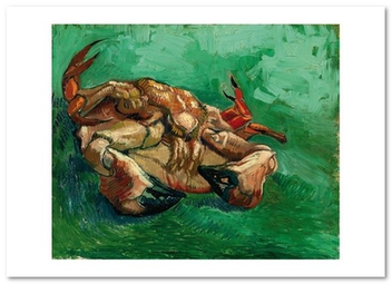 «Открытка Vincent van Gogh — A Crab on its Back (VG84)», бренда Artistic Card - фото №1 - миниатюра
