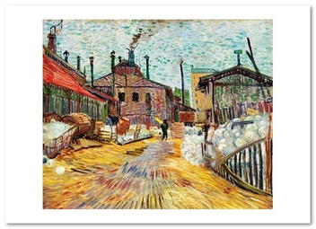  «Открытка Vincent van Gogh — The Factory (VG97)», бренда Artistic Card - фото №1 - миниатюра