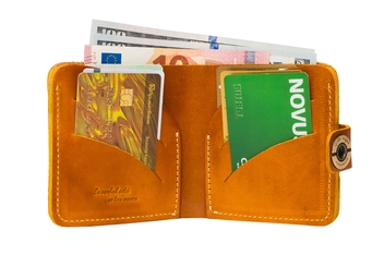 «Кошелек Gato Negro Jeans Orange (GN114)», бренда Gato Negro - фото №6 - миниатюра