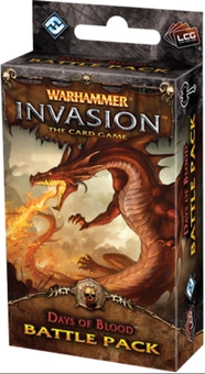  «Дополнение к игре FFG Warhammer: Invasion LCG: Days of Blood Battle Pack (13411)», бренда Fantasy Flight Games - фото №1 - миниатюра