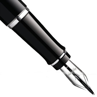  «Перова ручка Waterman Expert Deluxe Black CT (10 038)», бренду Waterman - фото №3 - мініатюра