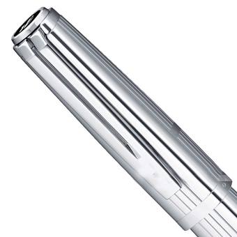  «Ручка Waterman EXCEPTION Silver FP F (11 023)», бренда Waterman - фото №4 - миниатюра