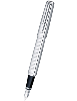  «Ручка Waterman EXCEPTION Silver FP F (11 023)», бренда Waterman - фото №1 - миниатюра