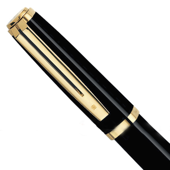  «Ручка Waterman EXCEPTION Ideal Black GT FP F (11 027)», бренда Waterman - фото №3 - миниатюра
