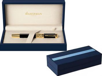  «Ручка Waterman ELEGANCE Black GT FP F (11041)», бренду Waterman - фото №3 - мініатюра