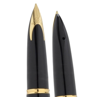  «Перова ручка Waterman Carene Deluxe Essential Black GT (11 204)», бренду Waterman - фото №3 - мініатюра