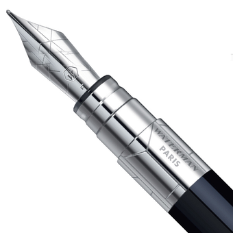  «Перьевая ручка Waterman Perspective Black NT (11 401)», бренда Waterman - фото №2 - миниатюра