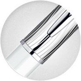 «Чорнильна ручка Waterman HEMISPHERE Deluxe White CT FP F (12063)», бренду Waterman - фото №4 - мініатюра