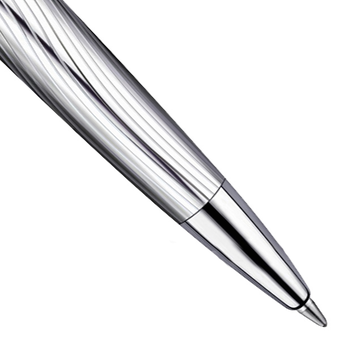  «Шариковая ручка Waterman Hemisphere Deluxe Chrome CT (22 064)», бренда Waterman - фото №3 - миниатюра