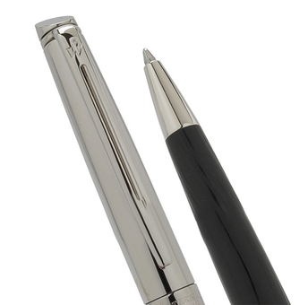 «Кулькова ручка Waterman Hemisphere Deluxe Matt Black CT (22065)», бренду Waterman - фото №3 - мініатюра