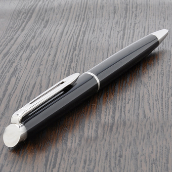 «Кулькова ручка Waterman Hemisphere Mars Black CT в подарунковій упаковці з чохлом (22 558B)», бренду Waterman - фото №5 - мініатюра