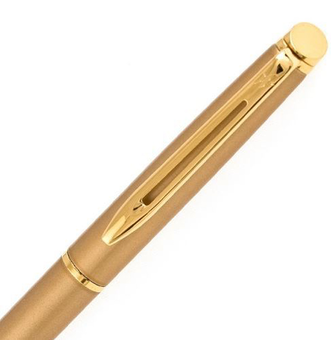  «Шариковая ручка Waterman Hemisphere Stardust Gold GT (22 560)», бренда Waterman - фото №4 - миниатюра