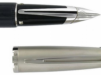 «Перьевая ручка Waterman Edson Diamond Black (11 003)», бренда Waterman - фото №4 - миниатюра