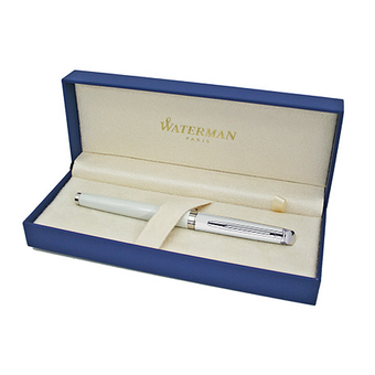  «Чорнильна ручка Waterman Hemisphere White CT (12062)», бренду Waterman - фото №5 - мініатюра