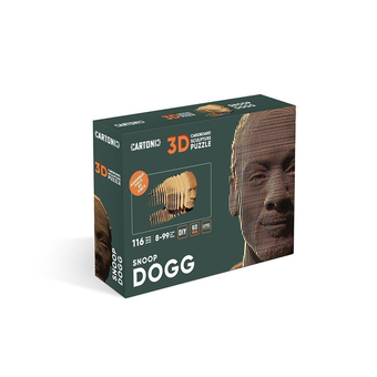  «Картонний конструктор Cartonic 3D Puzzle Snoop Dogg», бренду Cartonic - фото №2 - мініатюра