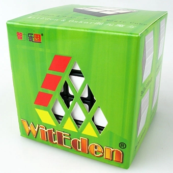  «Игрушка-головоломка Кубик new 4x4 Mixup black WitEden (WEMX43)», бренда WitEden - фото №4 - миниатюра