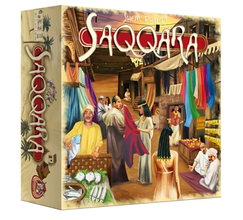  «Настольная игра White Goblin Games Saqqara (12520)», бренда White Goblin Games - фото №2 - миниатюра