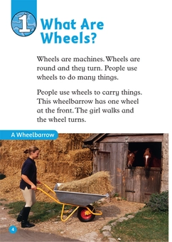 Бумажная книга «Oxford Read and Discover: Level 1: Wheels», автор Роб Свед - фото №5 - миниатюра