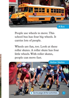 Бумажная книга «Oxford Read and Discover: Level 1: Wheels», автор Роб Свед - фото №6 - миниатюра