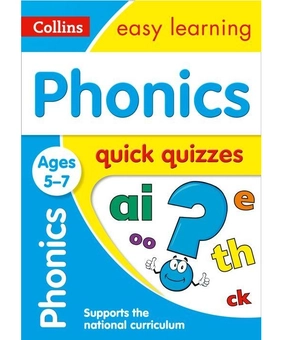 Паперова книга «Collins Easy Learning: Phonics Quick Quizzes Ages 5-7» - фото №2 - мініатюра