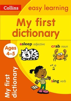 Бумажная книга «Collins Easy Learning Preschool: My First Dictionary Ages 4-5» - фото №1 - миниатюра