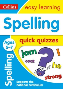 Бумажная книга «Collins Easy Learning: Spelling Quick Quizzes Ages 5-7» - фото №1 - миниатюра