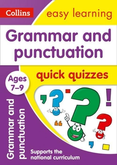 Бумажная книга «Collins Easy Learning. Grammar and Punctuation Quick Quizzes Ages 7-9» - фото №1 - миниатюра