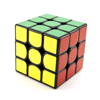  «Игрушка-головоломка YuXin kylin 3 x 3 x 3 black (YX3313)», бренда YuXin - фото №2 - миниатюра